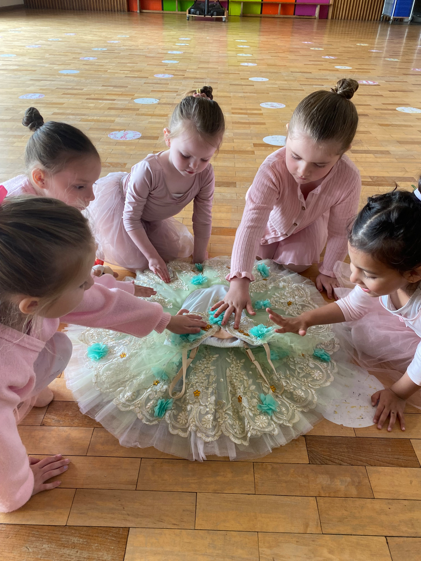 Children's ballet class